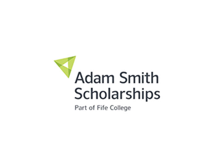 adam smith scholarships, part of fife college logo