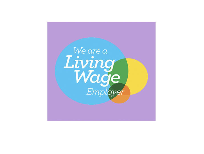 we are a living wage employer logo